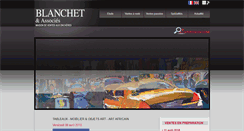 Desktop Screenshot of blanchet-associes.com